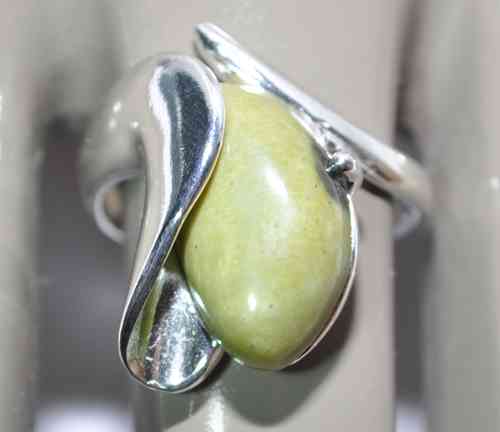 925 Silber - Ring mit Chita - Unikat ! Neu Welt Design - Exclusiv Damenring !