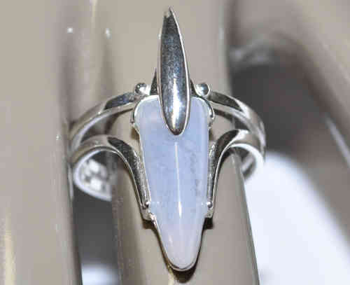 925 Silber - Ring mit Achat - Unikat - Exclusiv - Top Damenring - Top Design