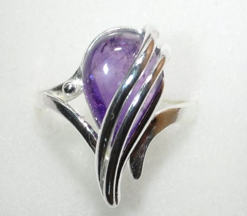 925 Silber - Ring mit Amethyst ! Unikat ! Exclusive Collection - 2015 - ANADA