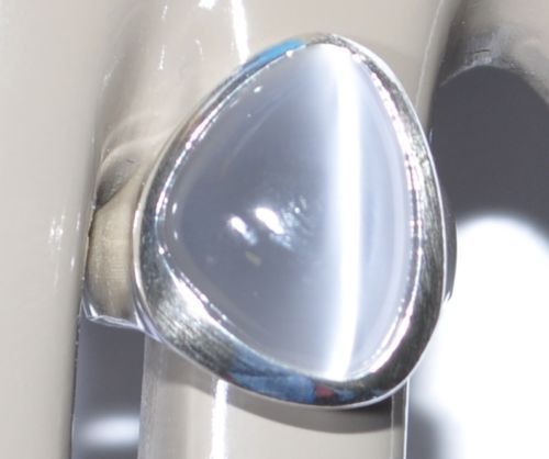 925 Silber - Ring mit Ulexit - Neue Kollektion ! Silber 925 - Top Design !