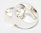 925 Silber Trauringe Eheringe Hochzeitsringe (Preis für ein Paar) - 9 mm Breit