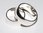 925 Silber Trauringe Eheringe Hochzeitsringe (Preis für ein Paar) - 8 mm Breit
