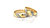 1 Paar Gold 333 Trauringe Eheringe Hochzeitsringe Bicolor - B: 4mm - Top Design