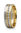 1 Paar Trauringe Hochzeitsringe Gold 333 - Bicolor Gelbgold u. Weißgold + Steine
