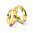 1 Paar Gold 585 Trauringe Hochzeitsringe Hochglanzpoliert - Konkav - B: 4 - 10mm