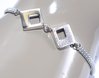 ECHTES Silber 925 Armband - Rhodiniert 5µ - Modell Herbst 2016 - Handgefertigt