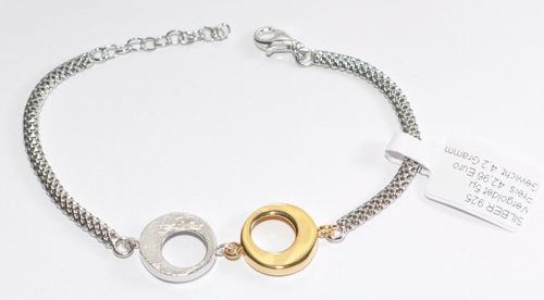 ECHTES Silber 925 Armband - Rhodiniert - Vergoldet 5µ - Modell Herbst 2016 - TOP