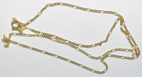 333 Gold Halskette - Figarokette - Länge 45 cm Breite: 1,8 mm - Beste Preis !