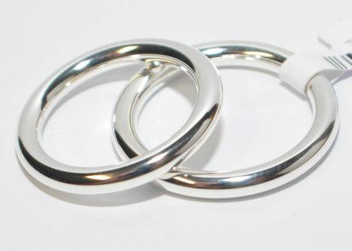 1 Paar Trauringe Eheringe Hochzeitsringe aus Platin 952 - Breite/Höhe: 3 mm
