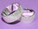 925 Silber Trauring Ehering Hochzeitsring - Preis für ein Ring - Eismatt - 9mm !